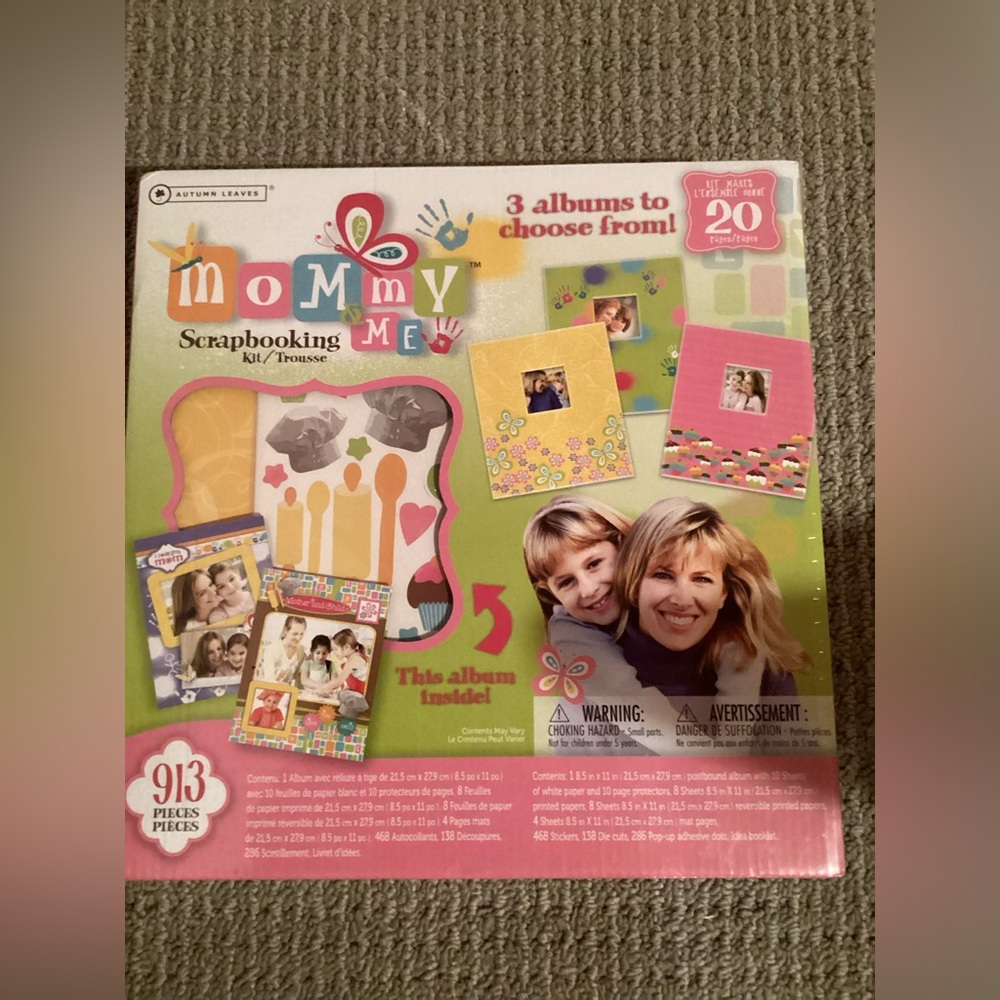 Scrapbook Kit Plus Extra Book